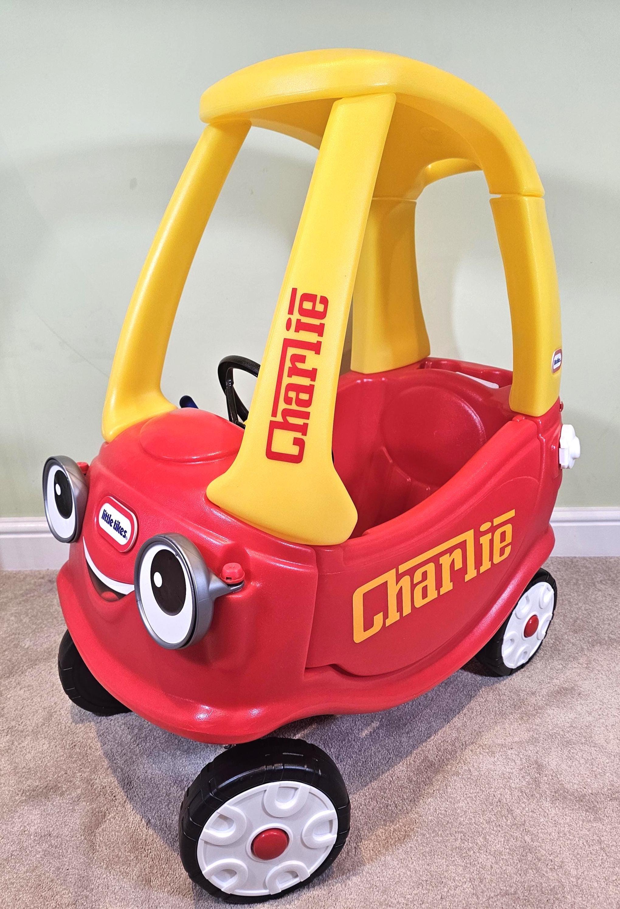 Little Tikes Stickers, Cosy Coupe, Ride on Car, Children's Gift. Cozy Coupe Stickers, personalised Vinyl decals