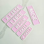 Pink License Plate, Personalised number plate, Toddler Gift, Ride on Car, 4th Birthday gift, New car gift, Mobility Scooters and Quad Bikes