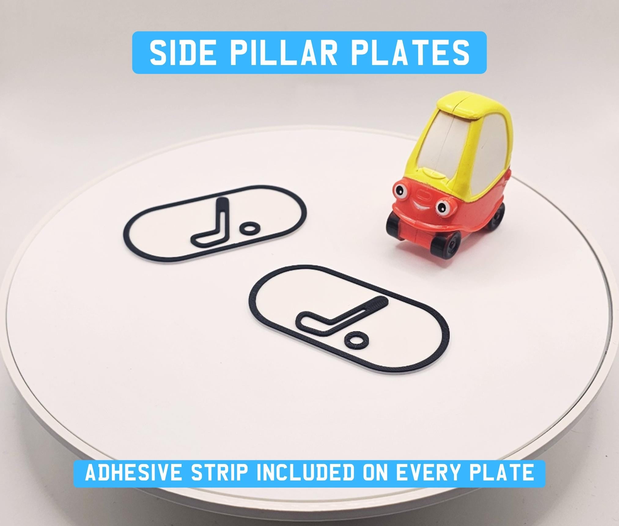 Little Tikes Number Plate, Golf Cart, Cosy Coupe, Ride on, Children's Car License Plate. Cozy Coupe Stickers, Golf Caddy Theme. 2nd Birthday