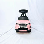 Personalised Pink Licence Plate with Ribbon Detail | Kids Ride On Car | Toddler Birthday Gift | Smyths Toys Car