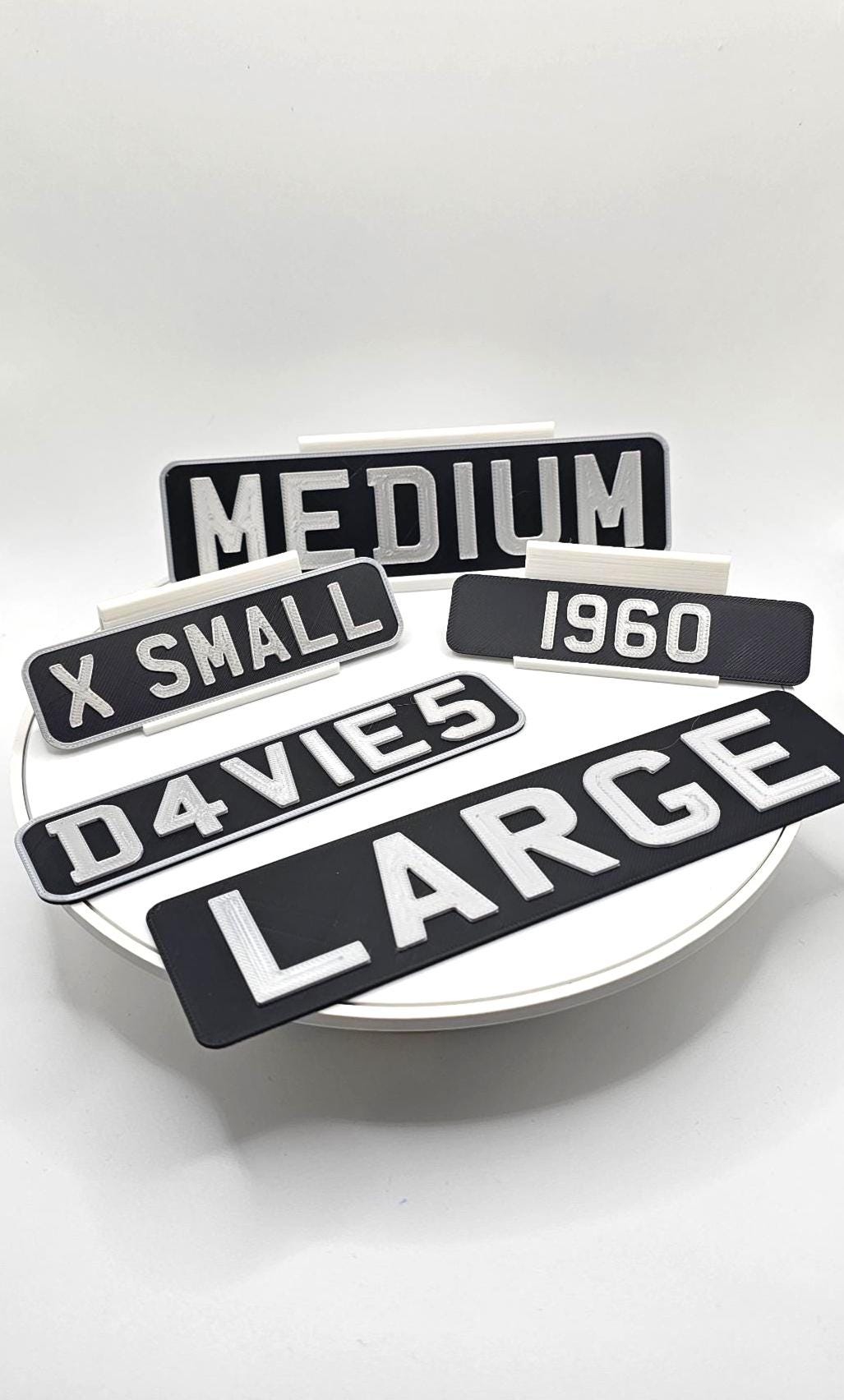 Classic Car License Plate, Kids number plate, Toddler Gift, Personalised plate, 4th Birthday gift, Retro Number Plate , Custom Ride On Car