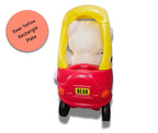 Little Tikes Number Plate (PACK OF 2) Cosy Coupe, Ride on, Children's Car License Plate. Cozy Coupe Stickers, Mini personalised numberplate